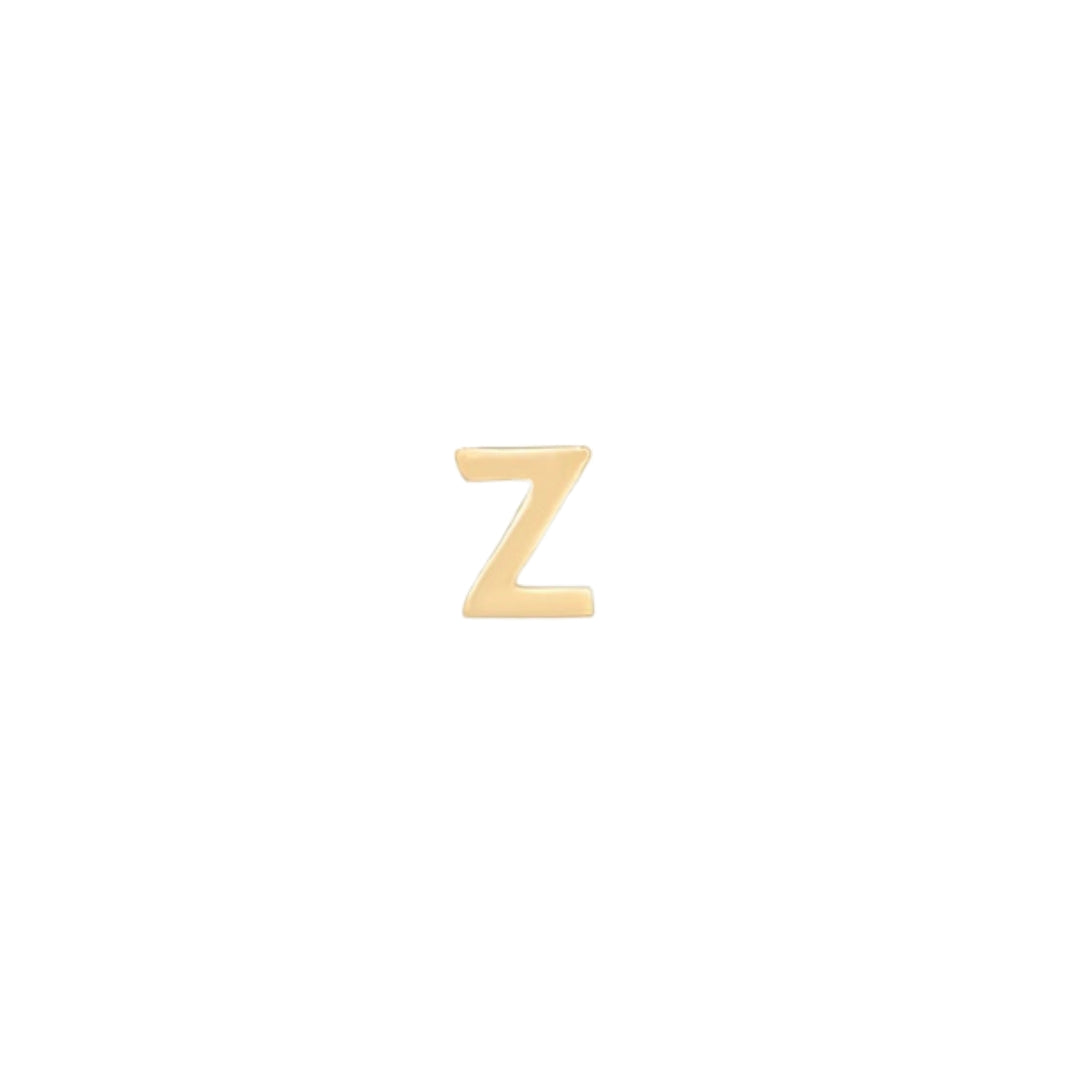 Gold Letter Z