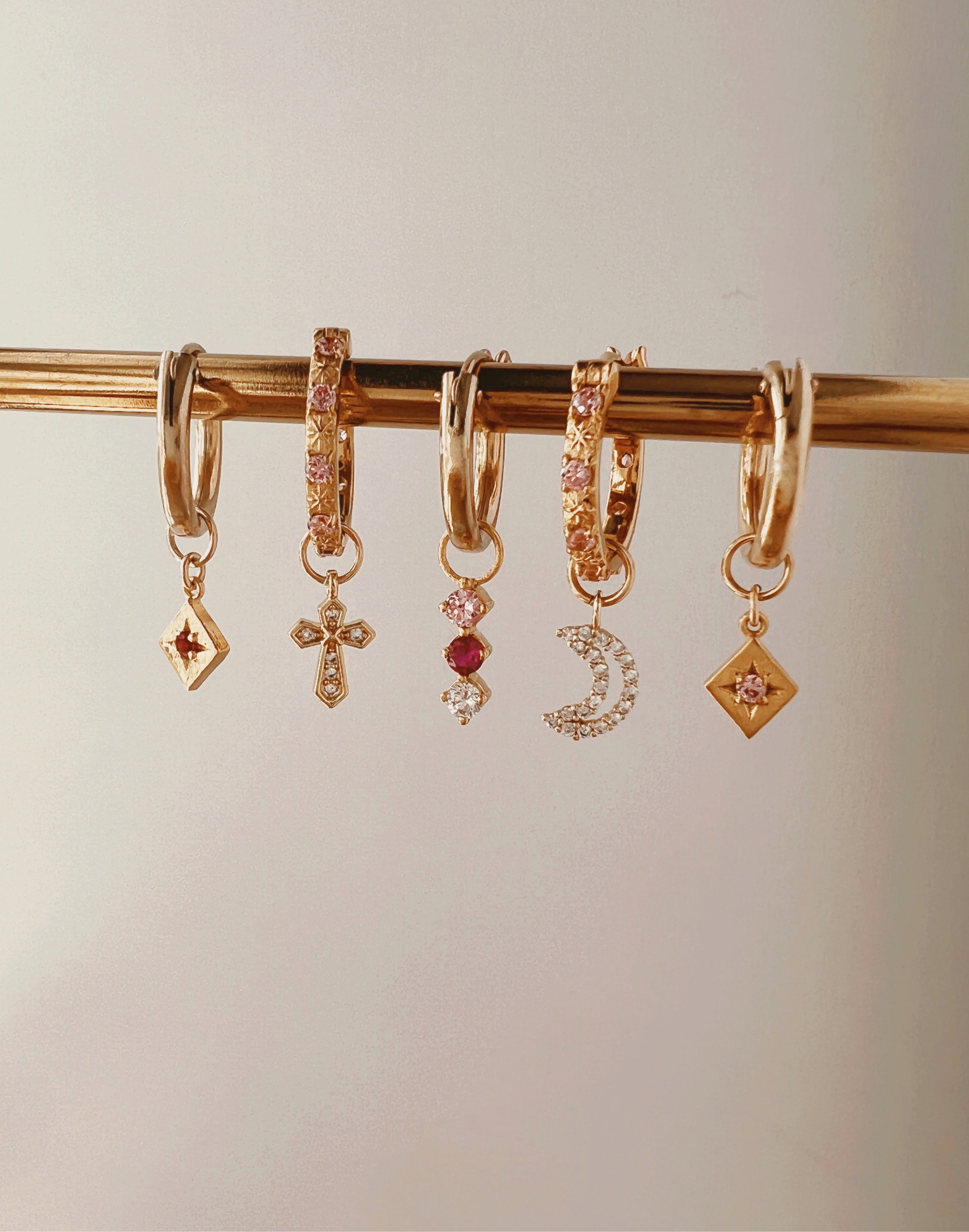 14k yellow gold fill Huggie hoops earrings. Made in Australia. Classic minimal plain gold small euro hoops