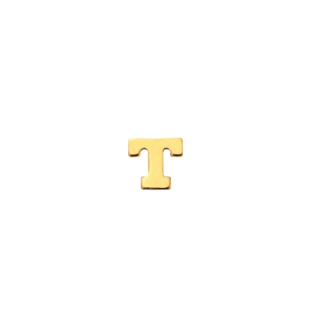 Classic Gold Letter T