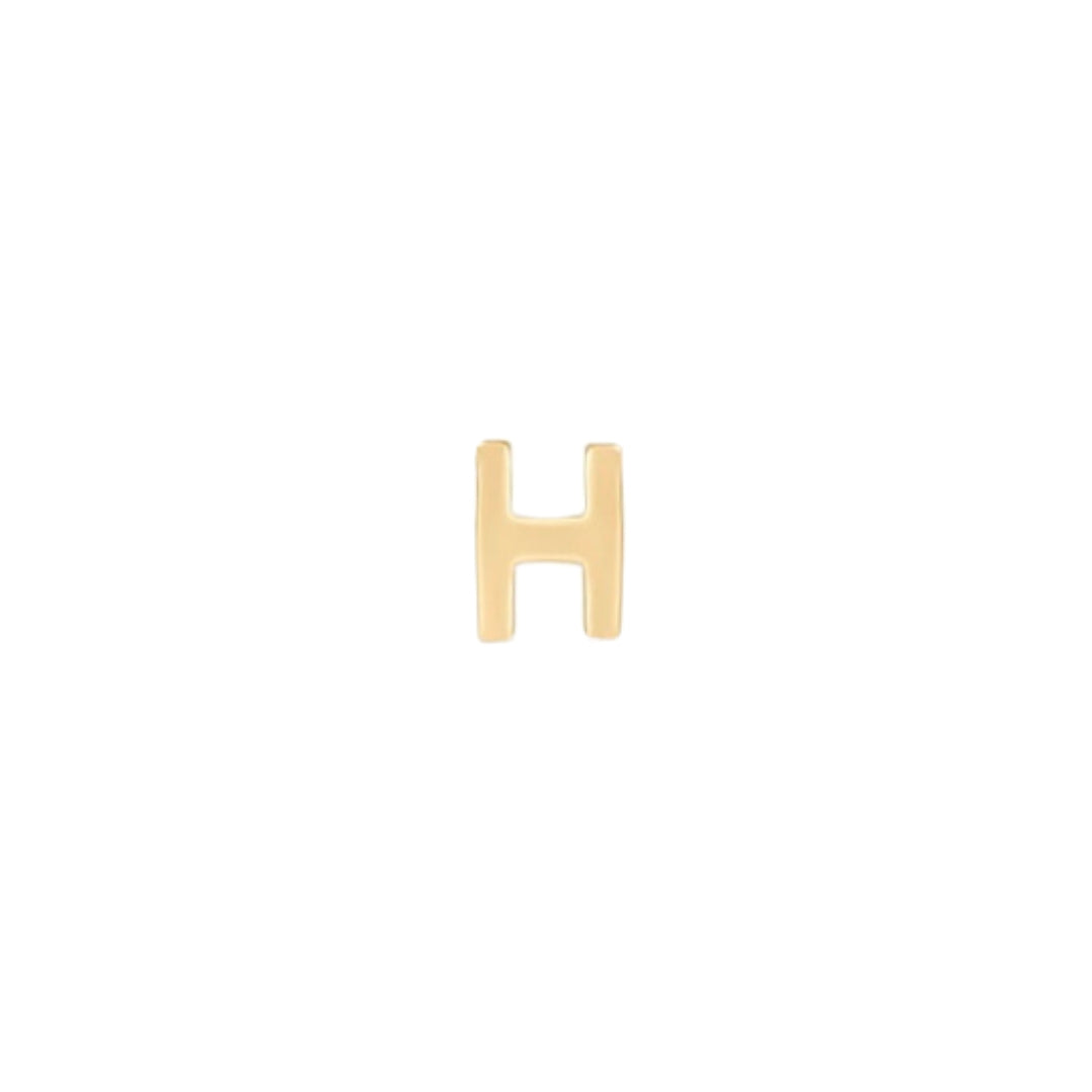 Gold Letter H