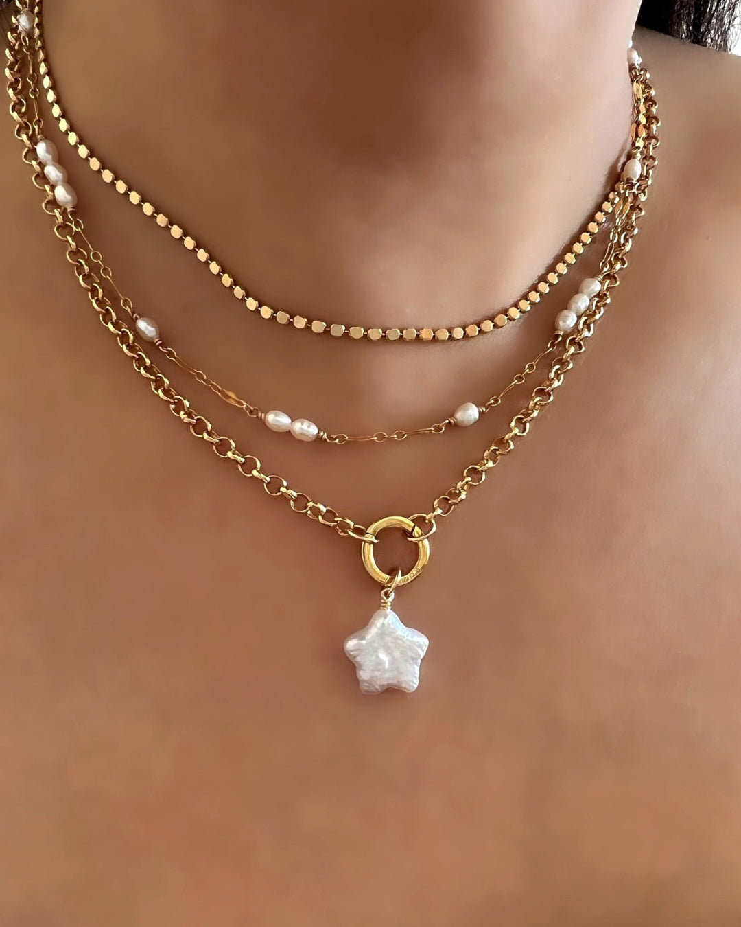 Stardust Mini Pearl Choker
