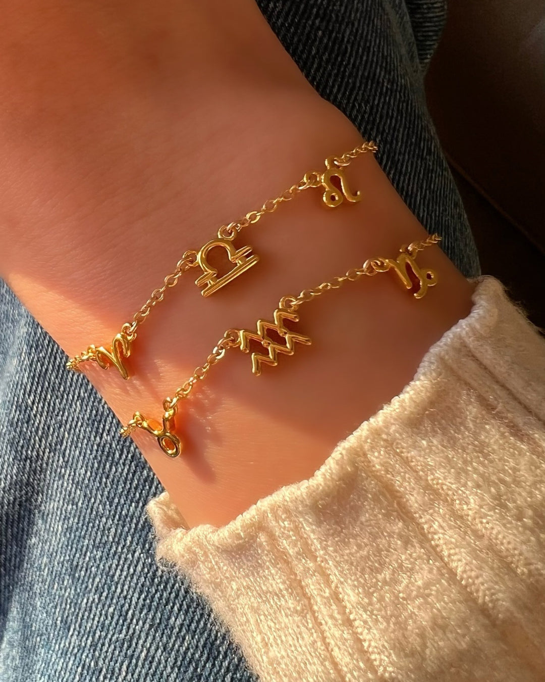 Petite Zodiac Sign Bracelet