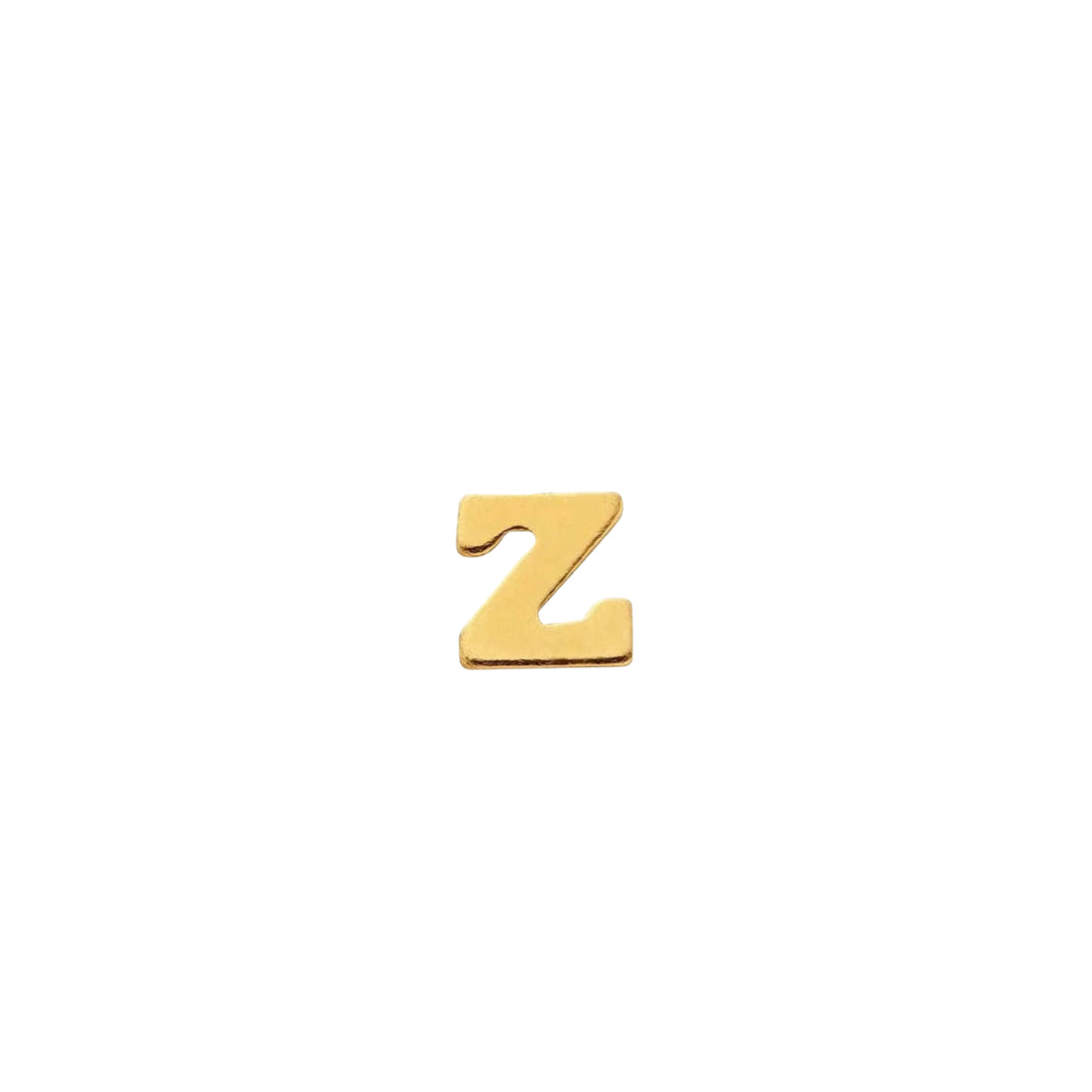 Classic Gold Letter Z