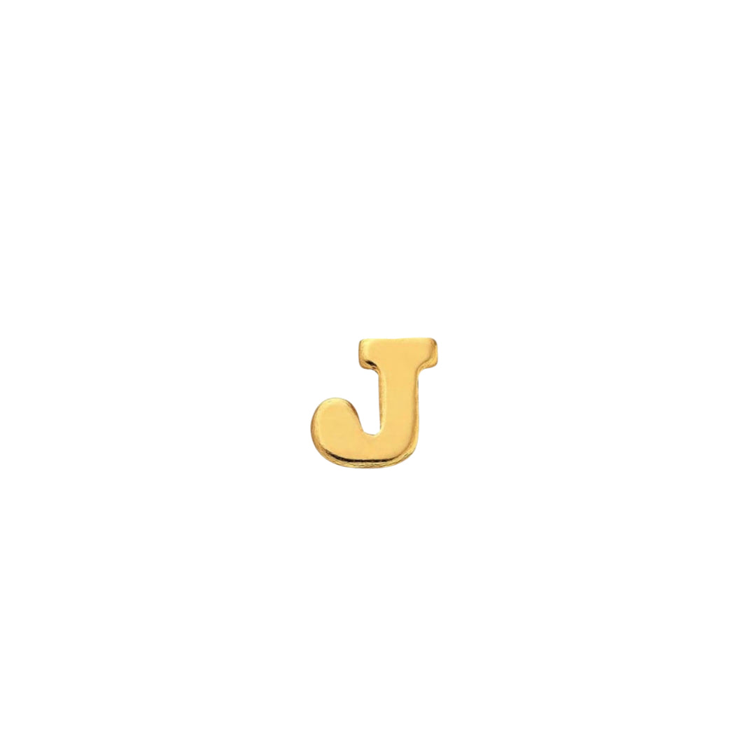 Classic Gold Letter J