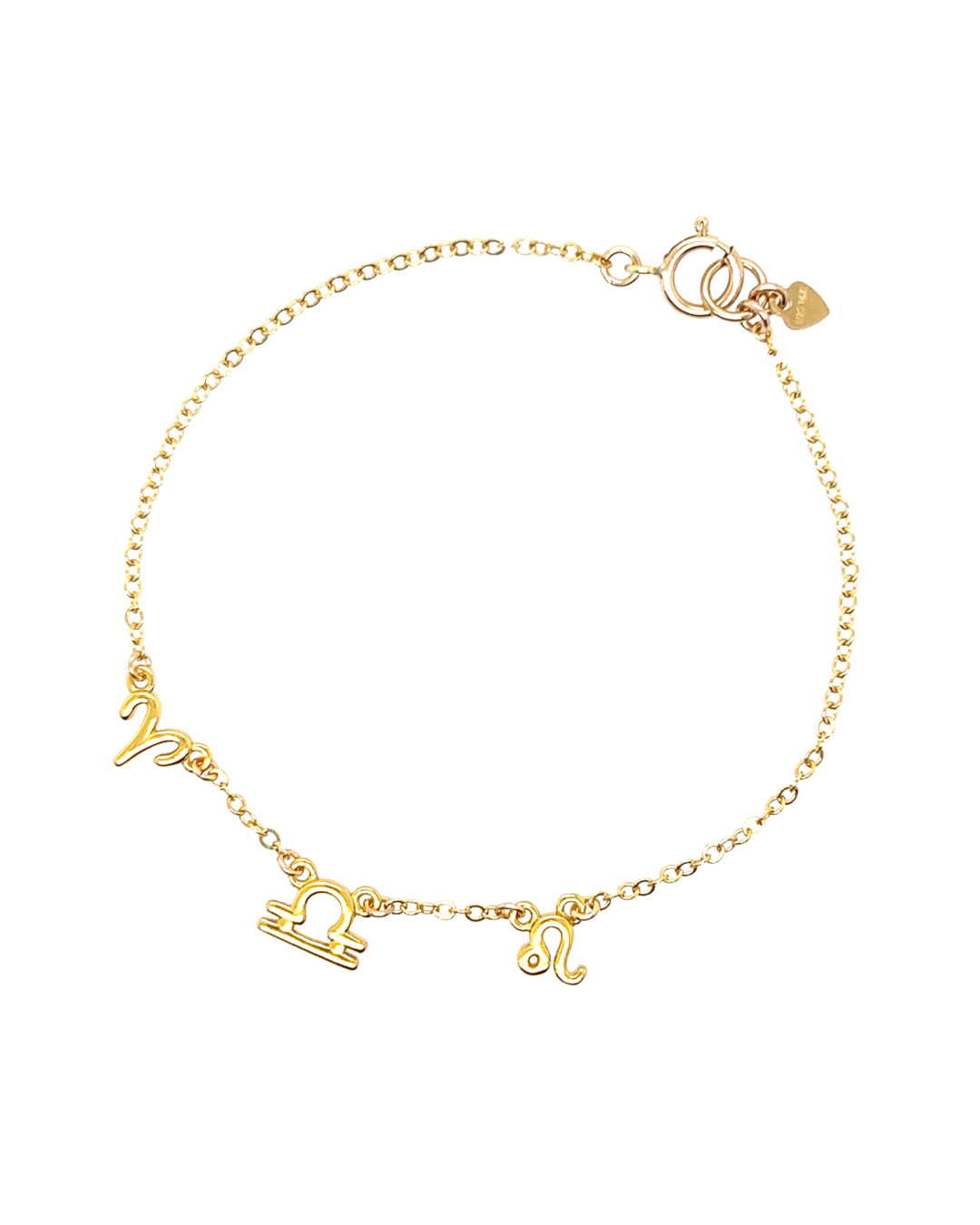 Petite Zodiac Sign Bracelet
