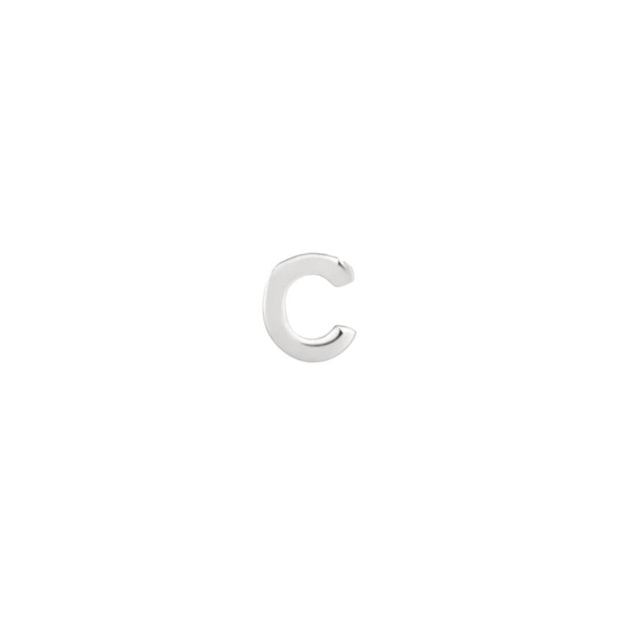 Silver Letter C