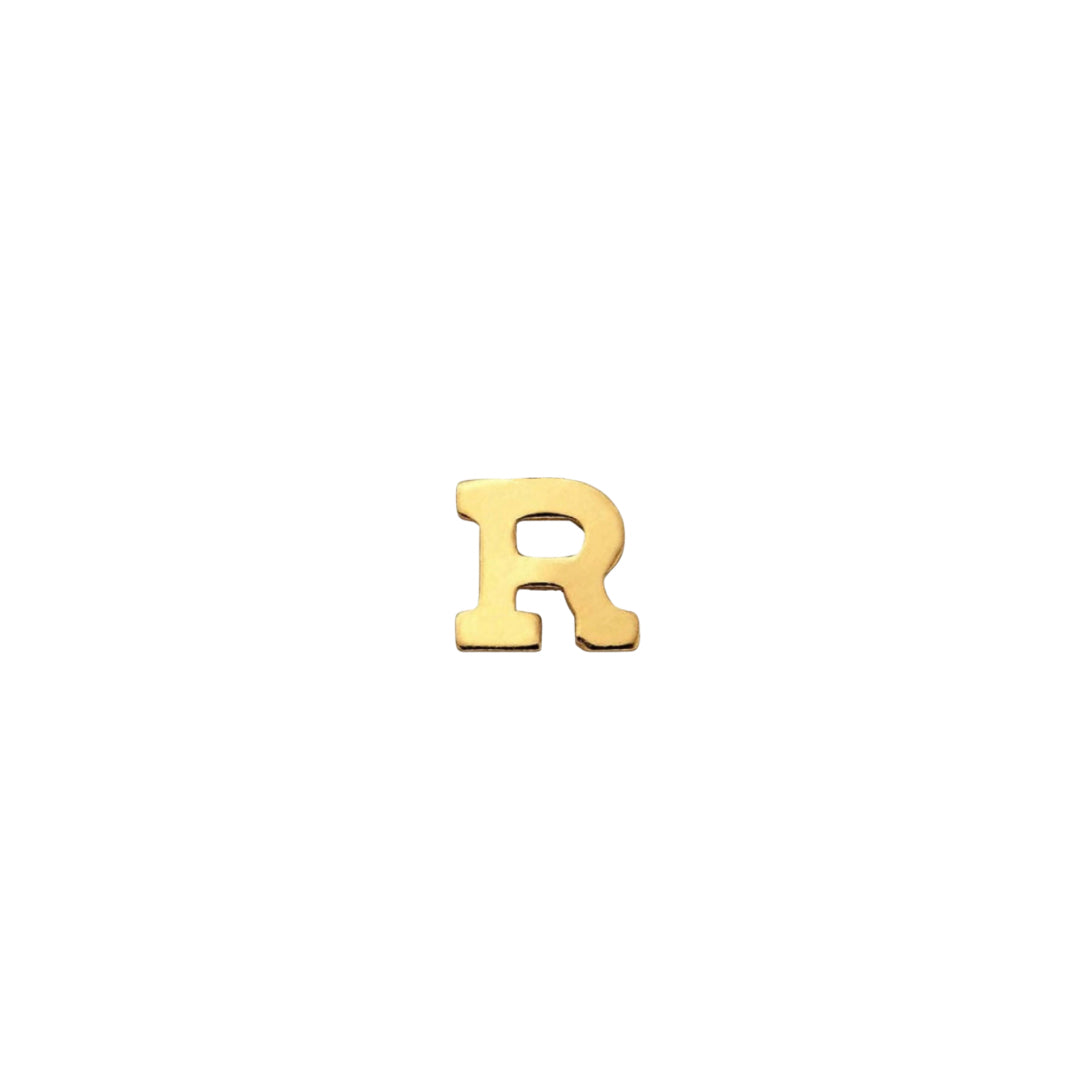 Classic Gold Letter R