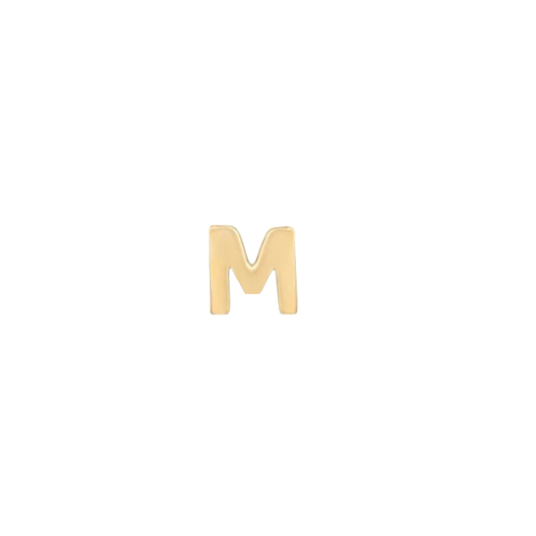 Gold Letter M