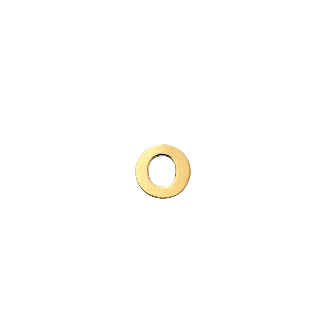 Classic Gold Letter O
