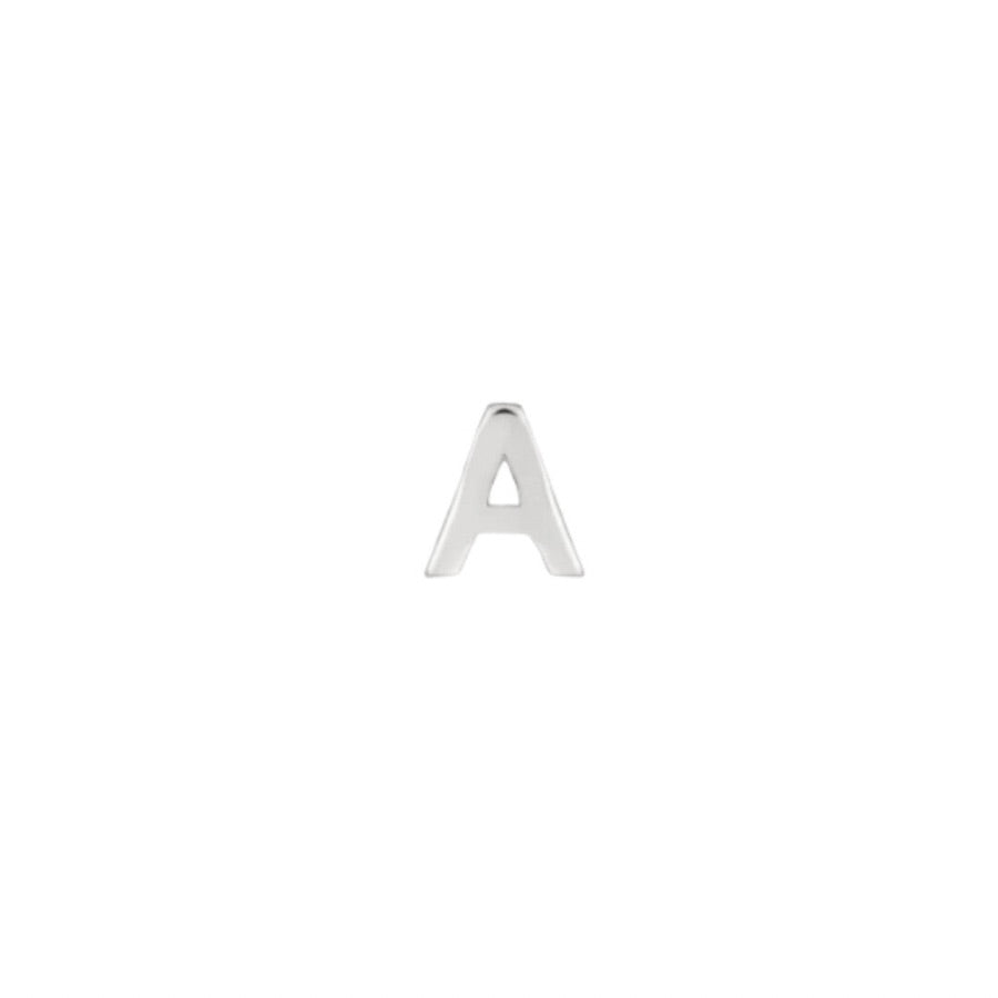 Silver Letter A