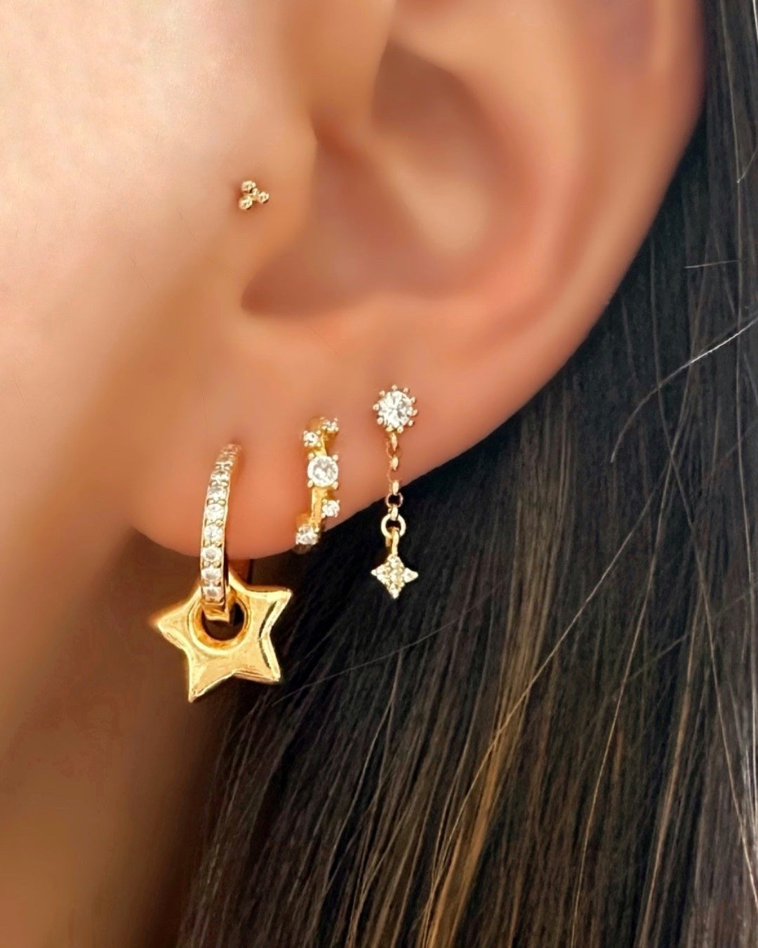 Starfall Stud Earrings