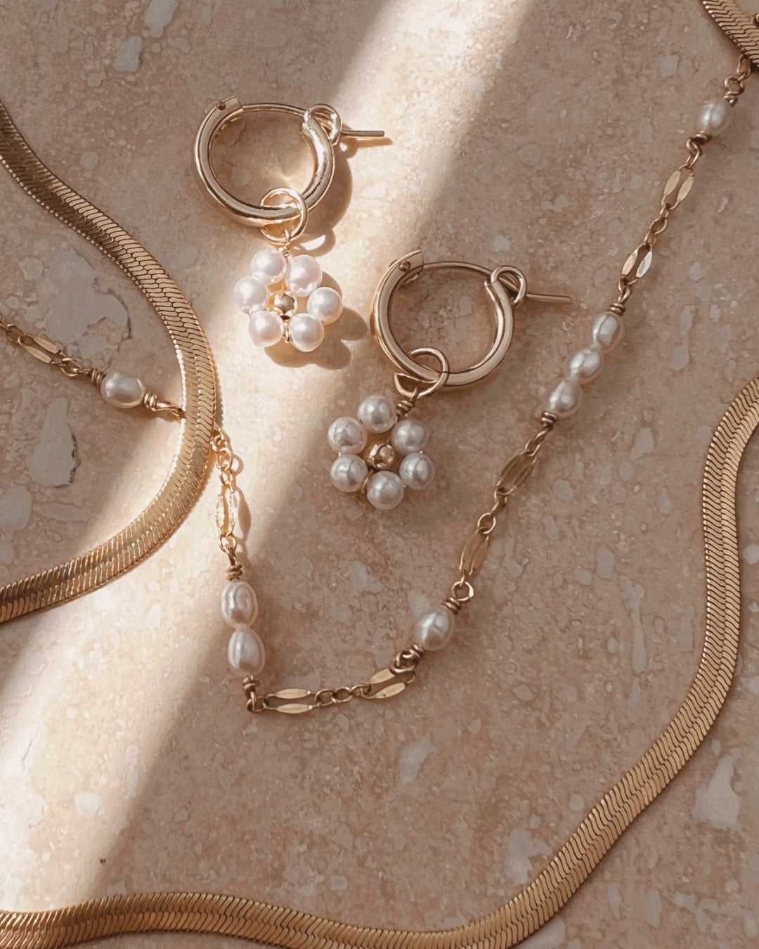 14k gold fill freshwater pearl necklace choker