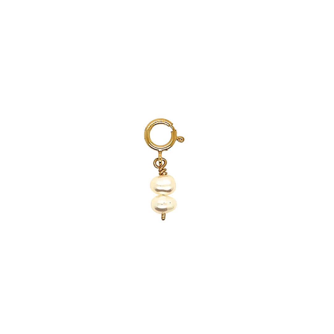 Pearl Duo Bracelet Charm