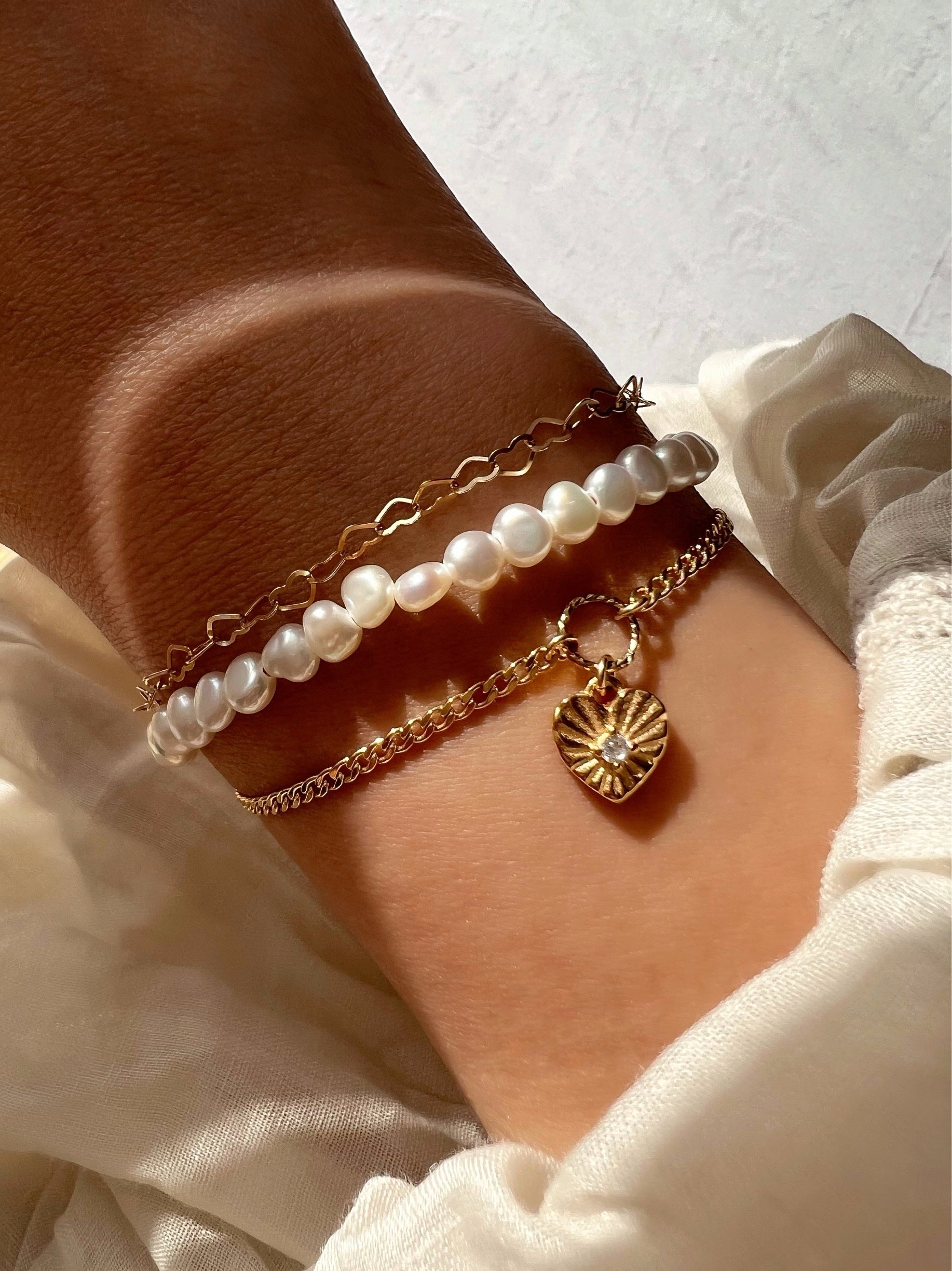 Heart Link Bracelet
