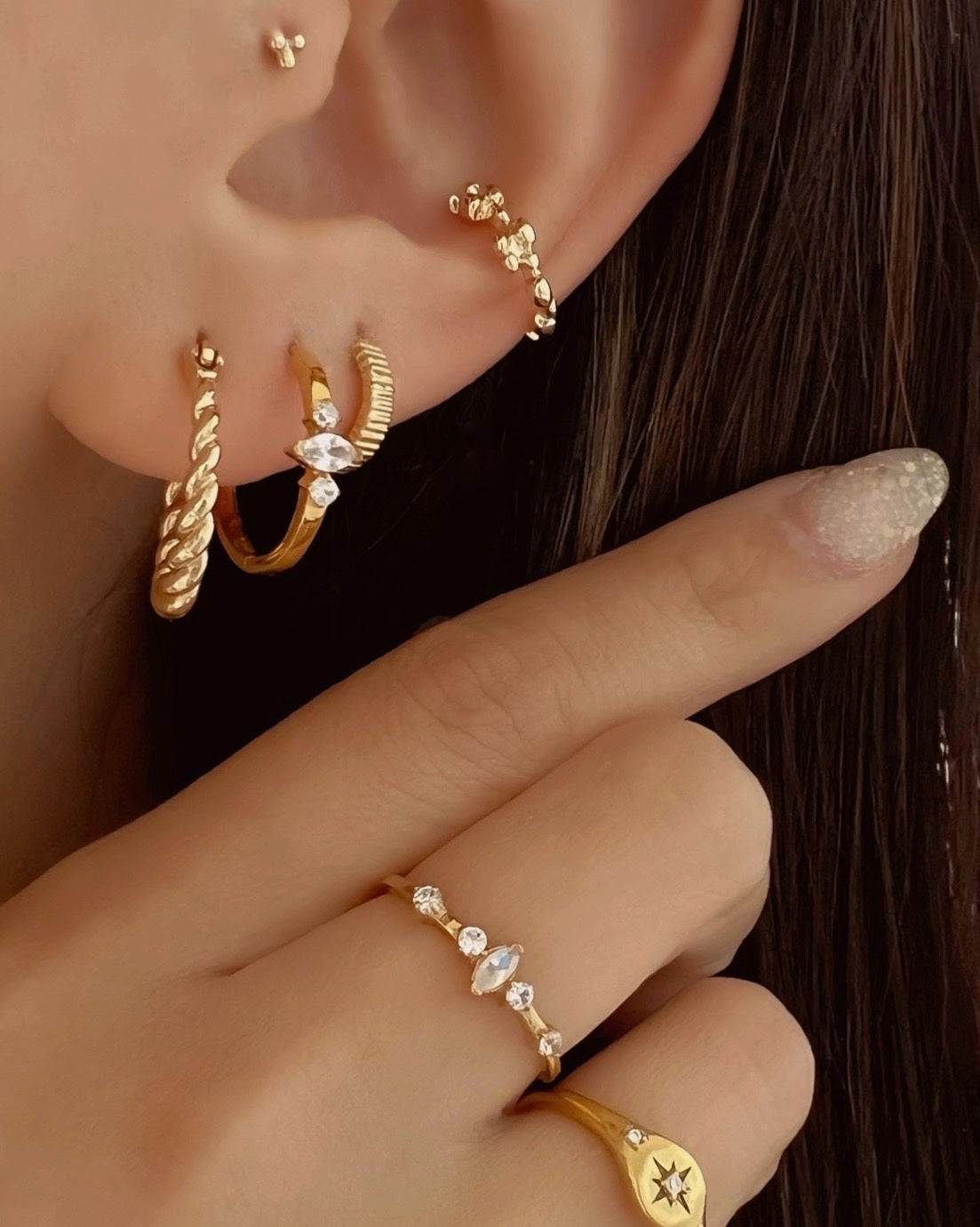 Molten Ear Cuff (single)