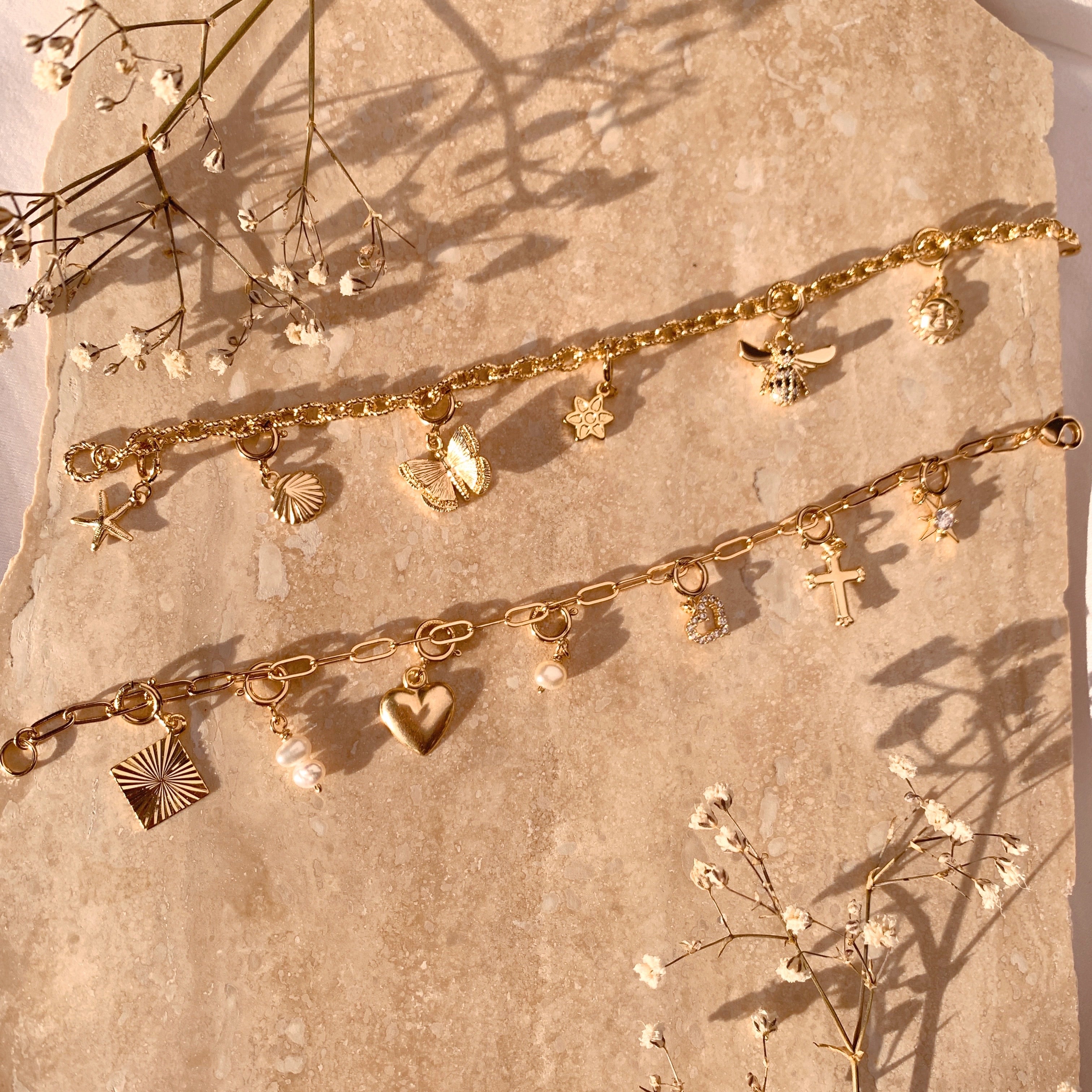 Honey Bee Bracelet Charm