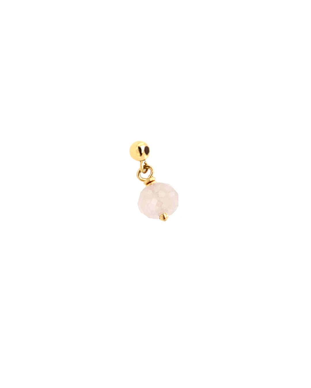 Rose Quartz Bead Charm