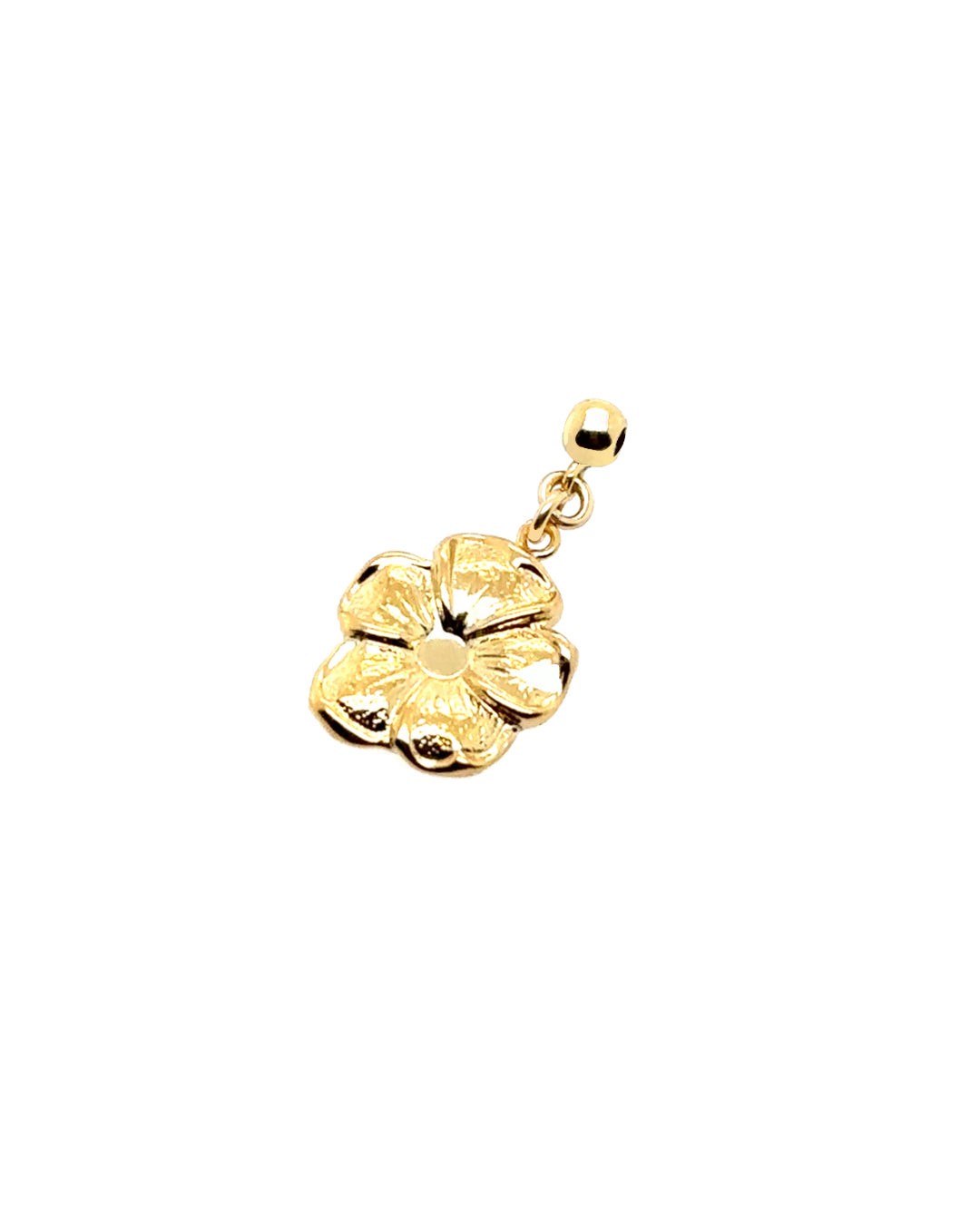 14k gold fill posy charm