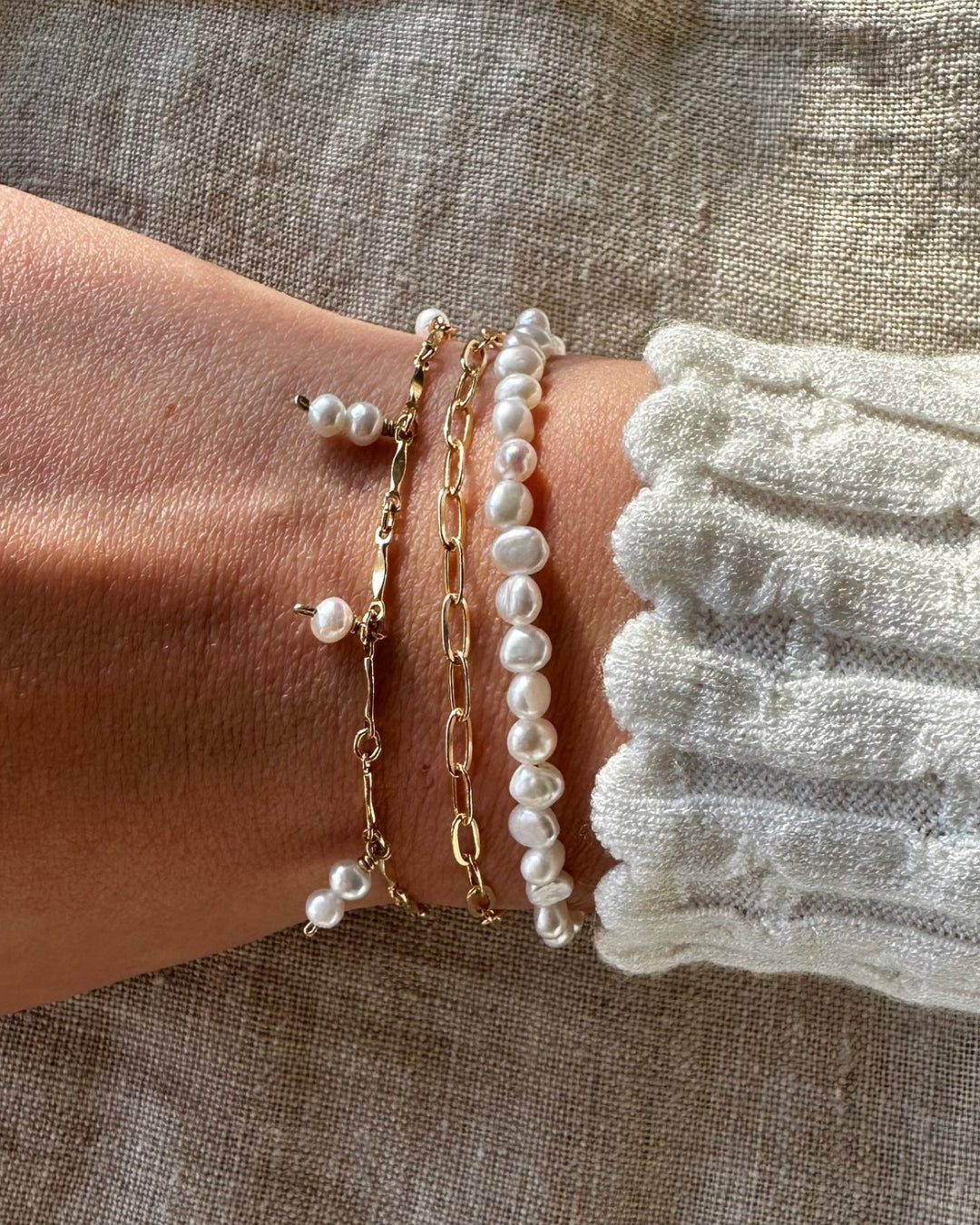 Pearl Drop Bracelet