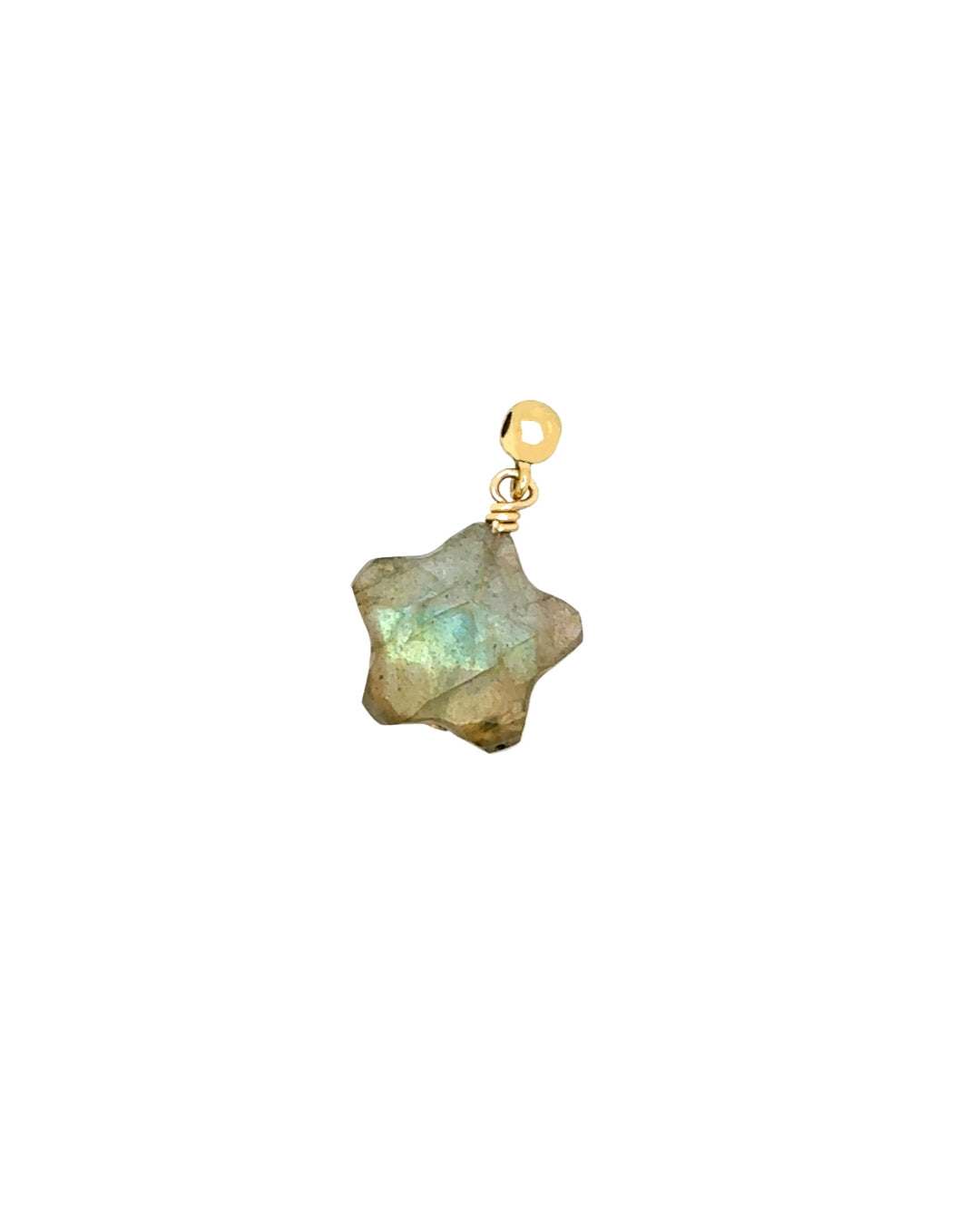 Labradorite Star Charm