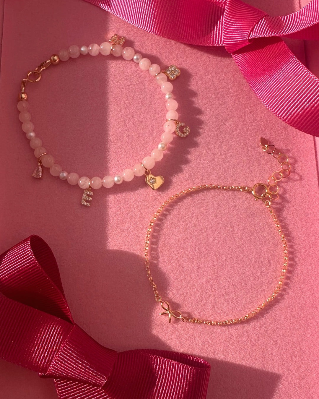 Gold Mini Bow Bracelet