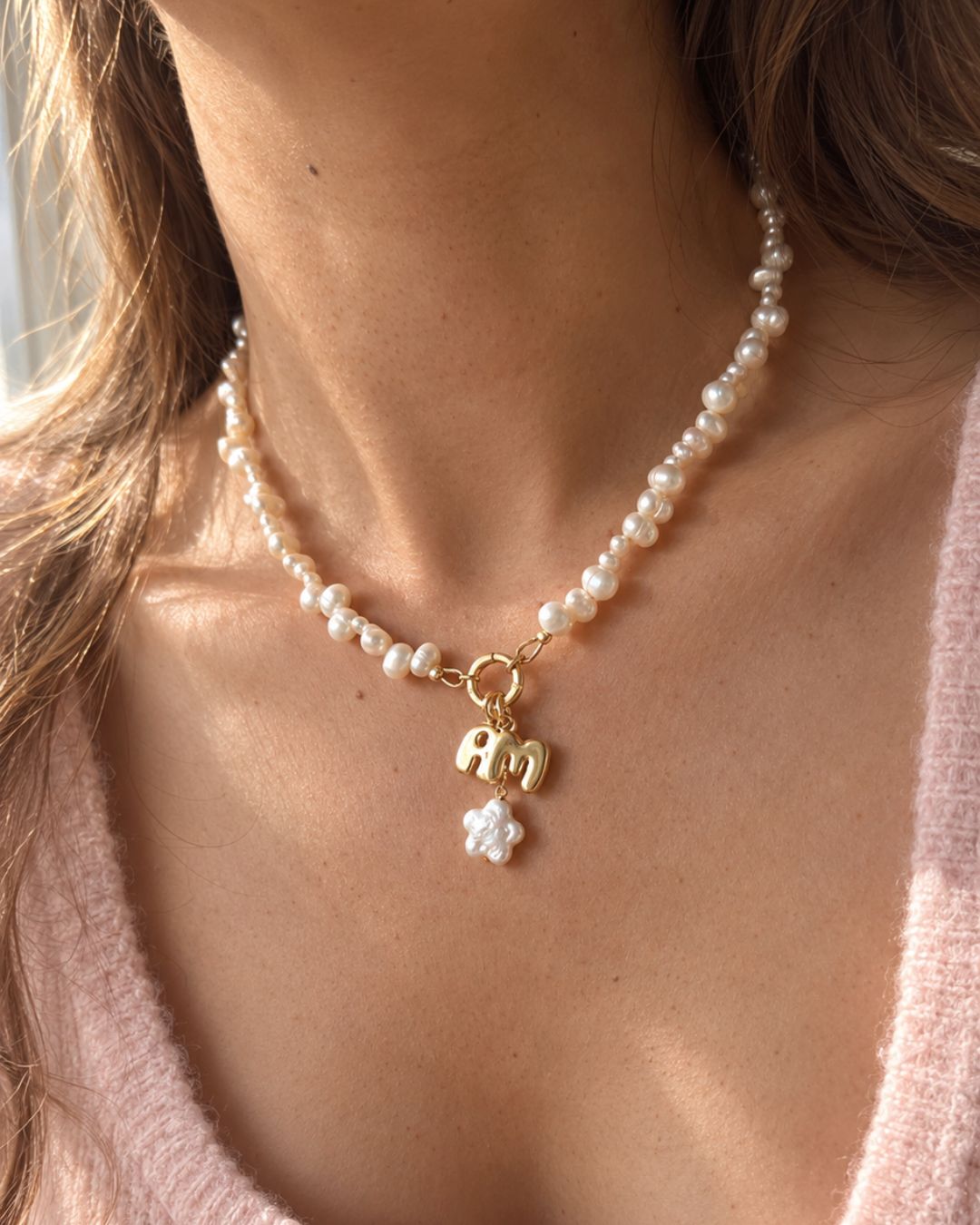 Pearl Clover Pendant