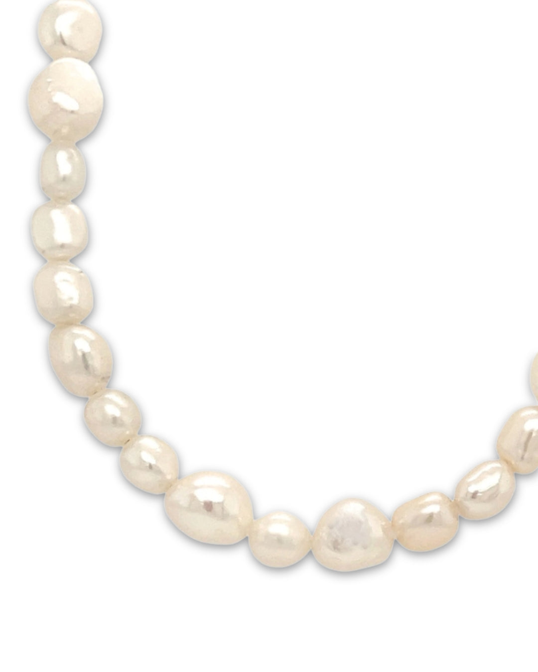 Australian-designed Baroque Pearl Necklace featuring natural, irregular baroque pearls for a classic, elegant statement.