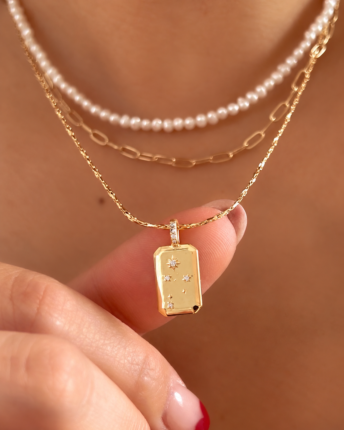 Libra Constellation Necklace
