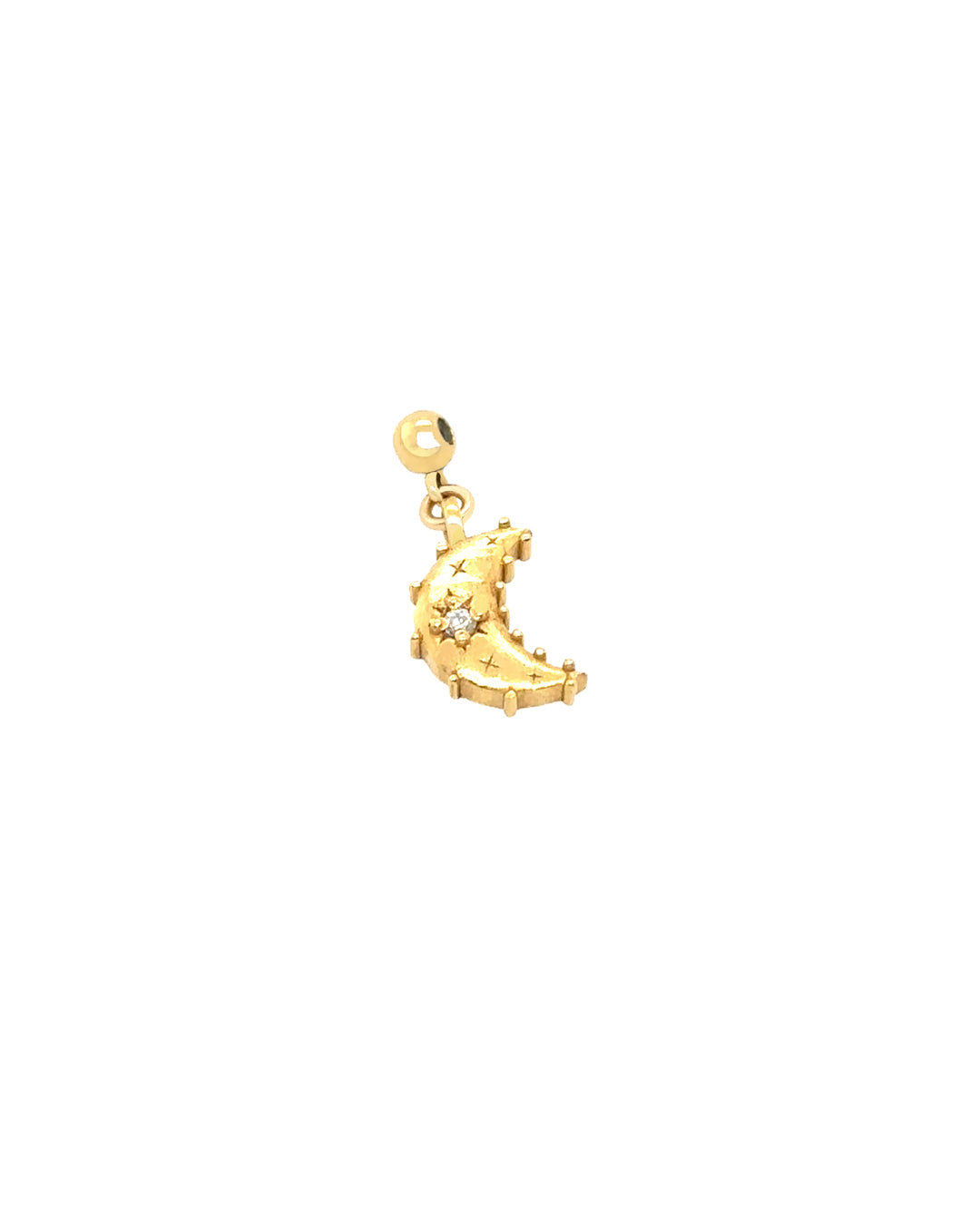 14k gold fill Luna Crescent Moon Charm