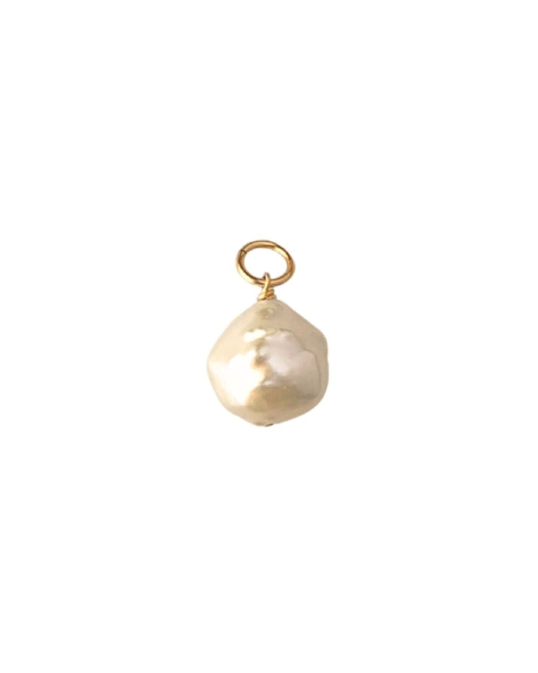 14k gold fill freshwater pearl pendant necklace 