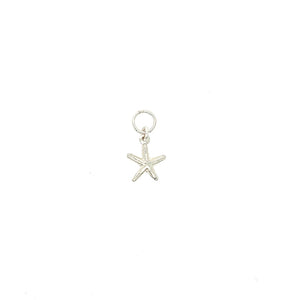 Silver Starfish Earring Charm