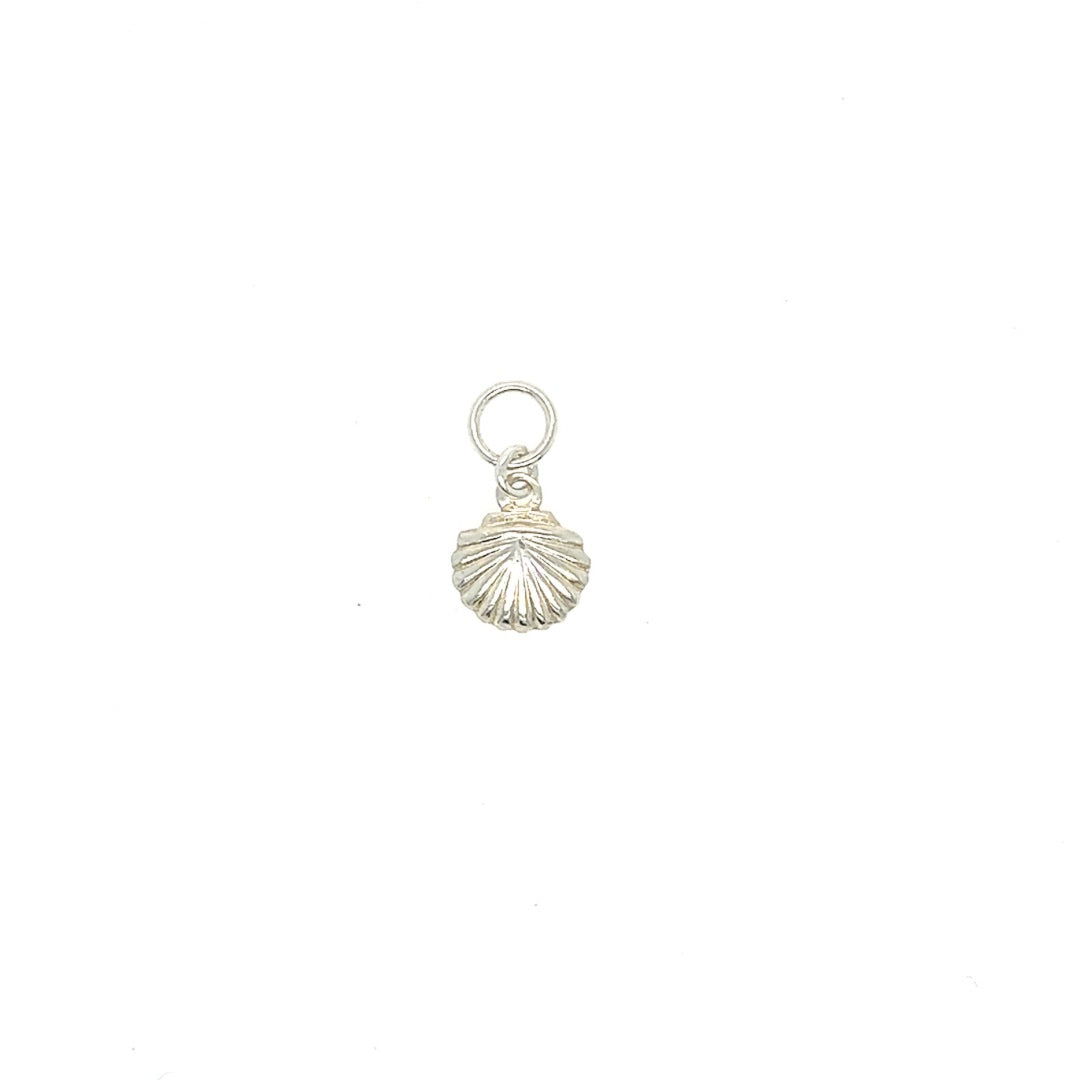 Silver Seashell Earring Charm
