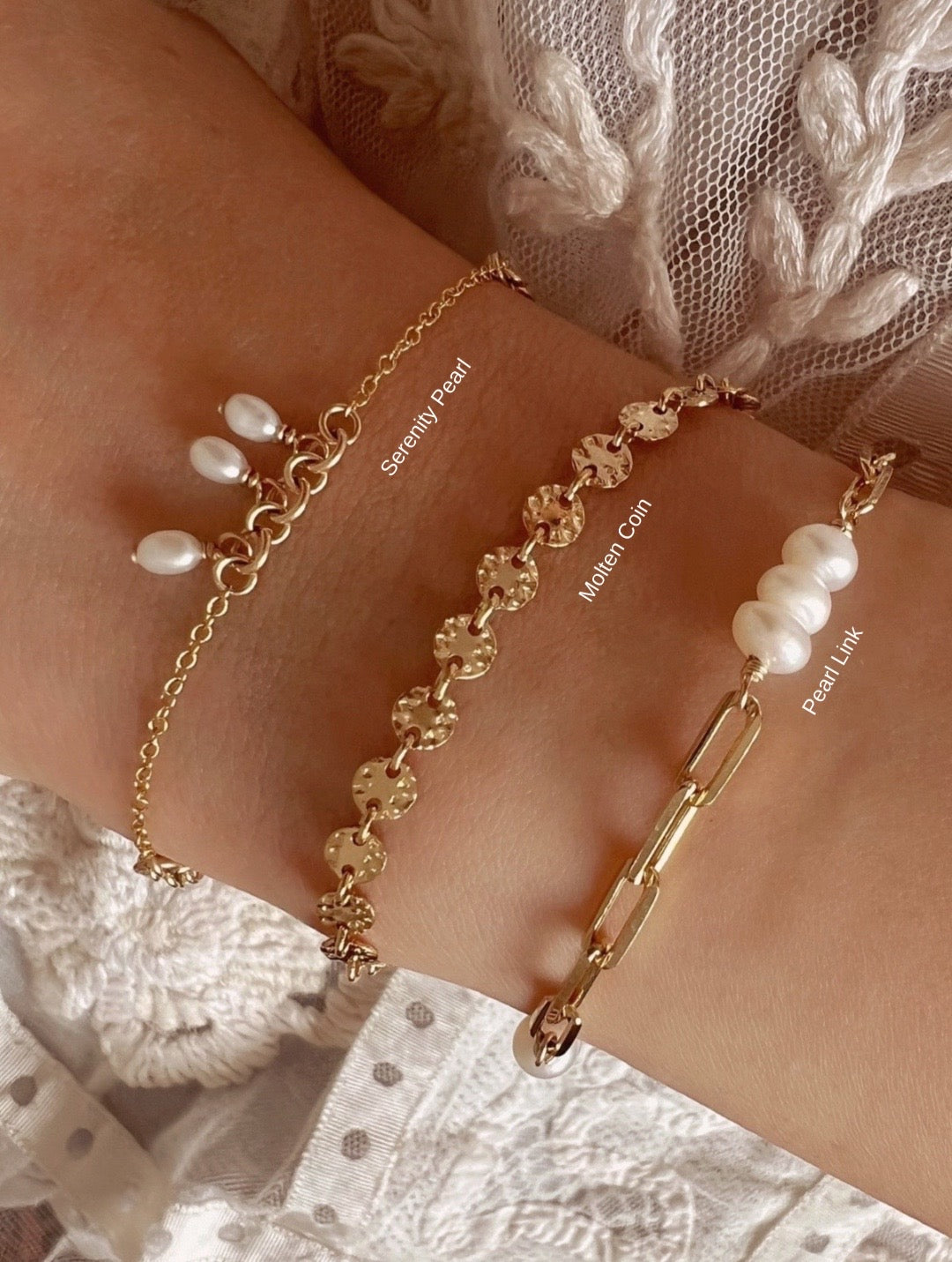 Serenity Pearl Bracelet