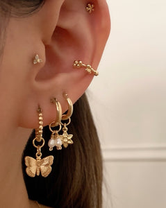 Cloudburst Pearl Earring Charm