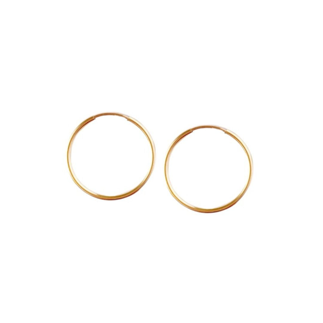 Small Infinity Hoops (16mm)