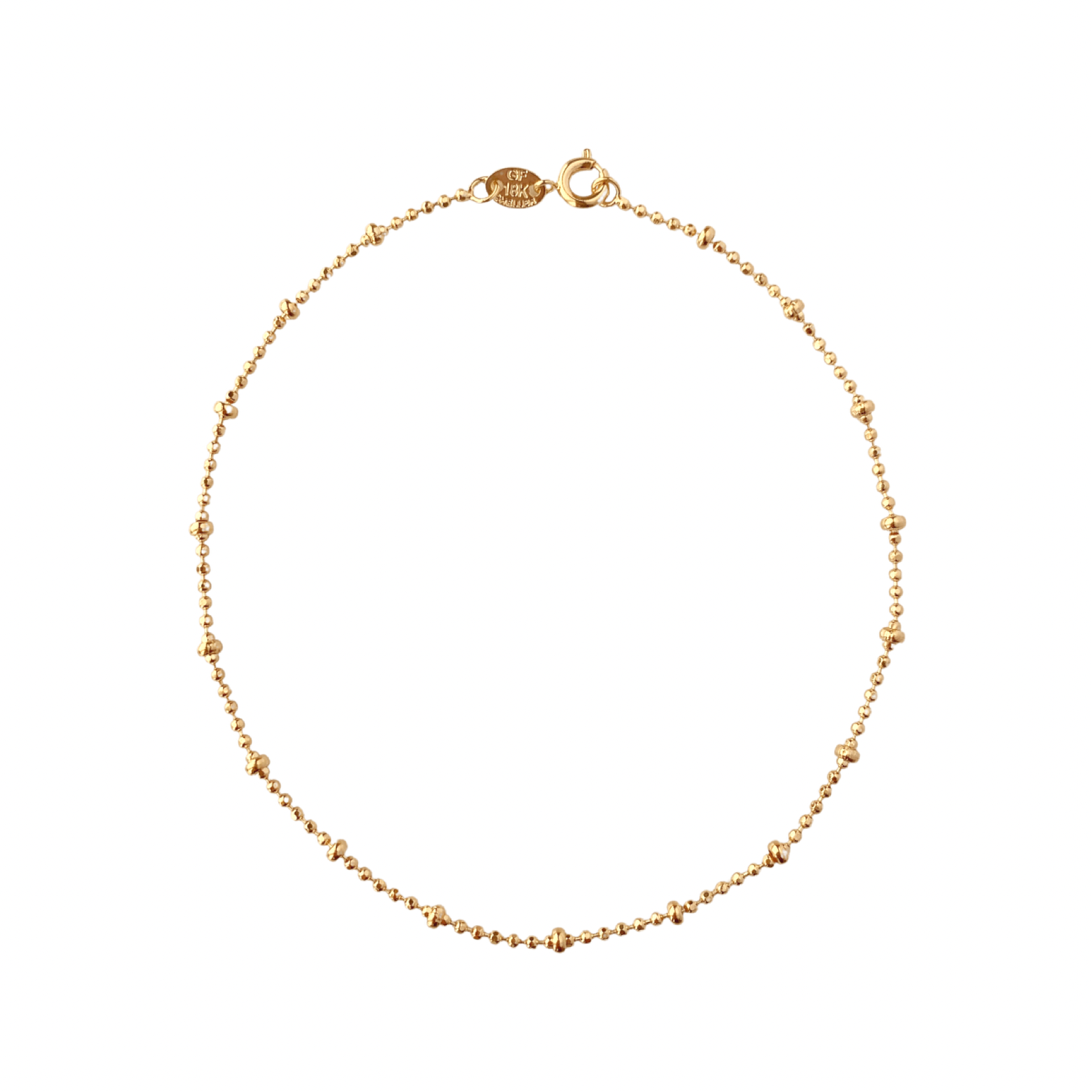 Golden Orb Anklet