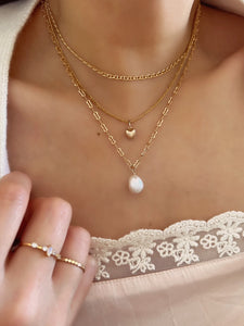 Moondrop Pearl Necklace