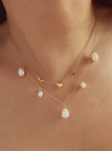 Moonbeam Pearl Necklace