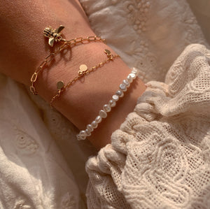 Gold Shimmer Bracelet