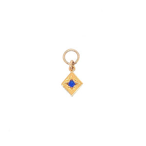 Asteria Sapphire Charm