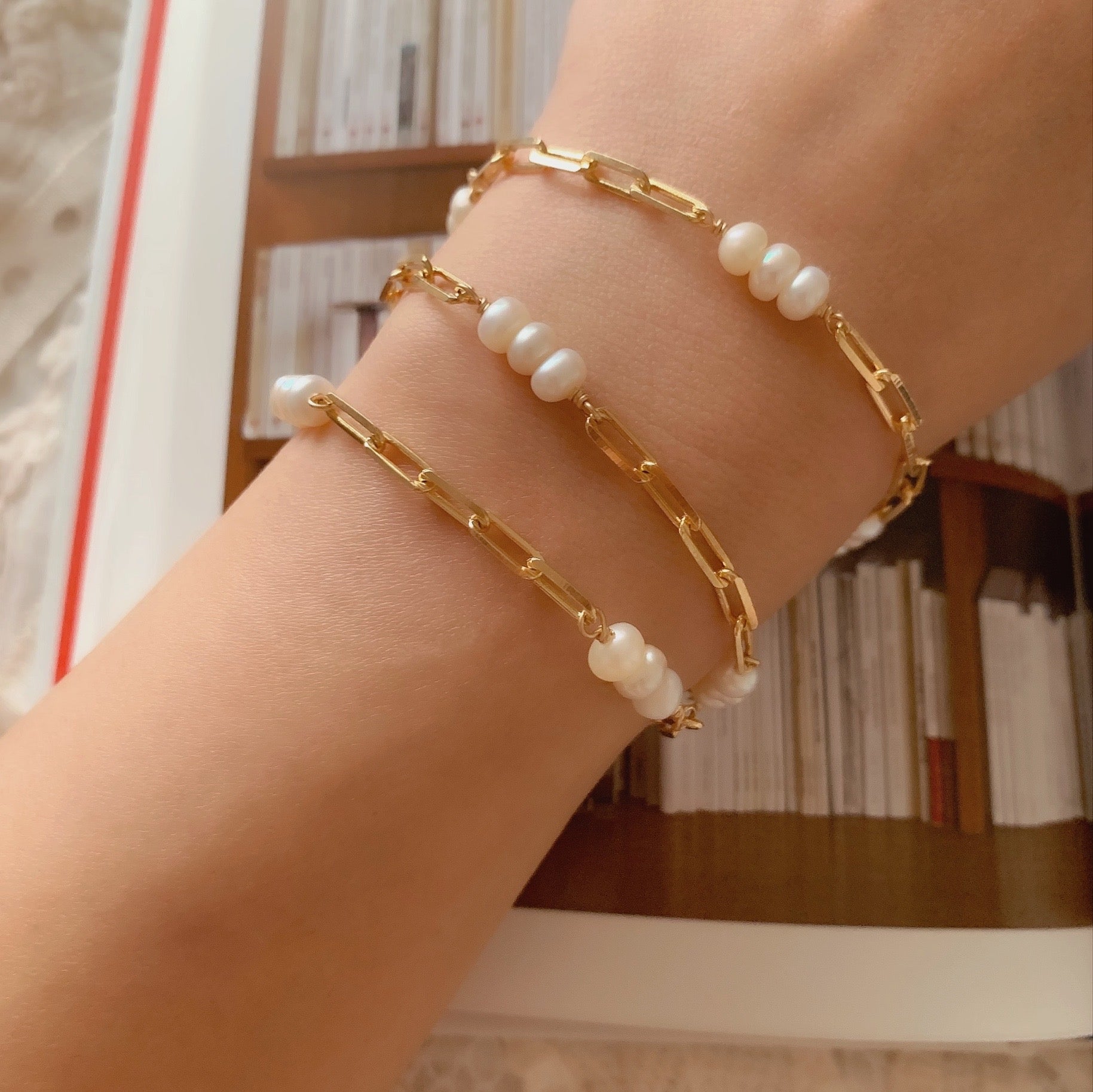 Pearl Link Bracelet