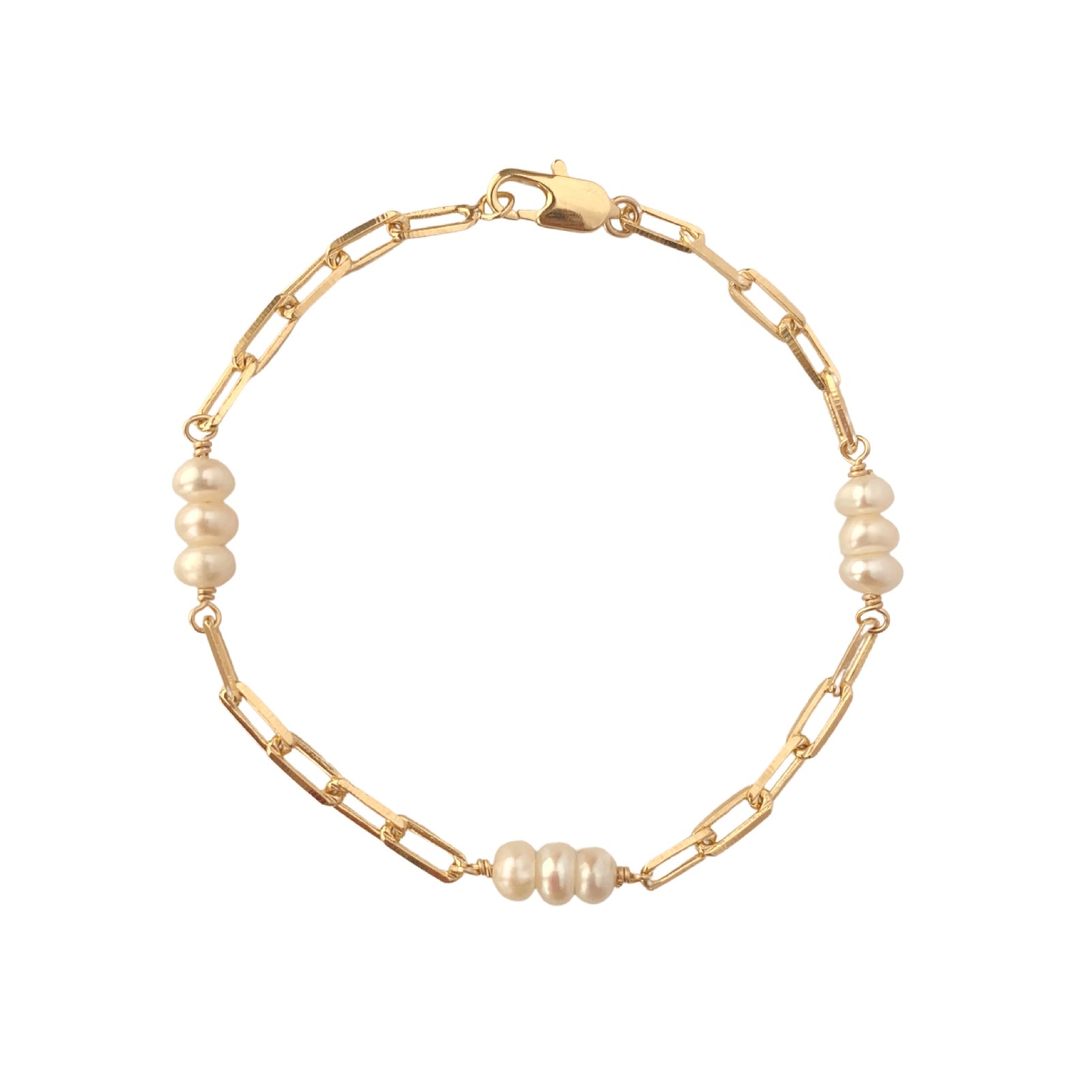 Pearl Link Bracelet