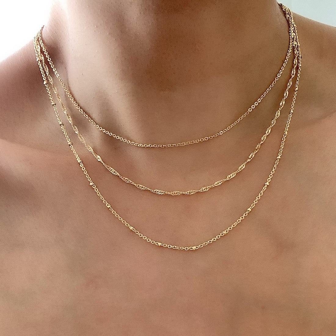 Satellite Chain Necklace