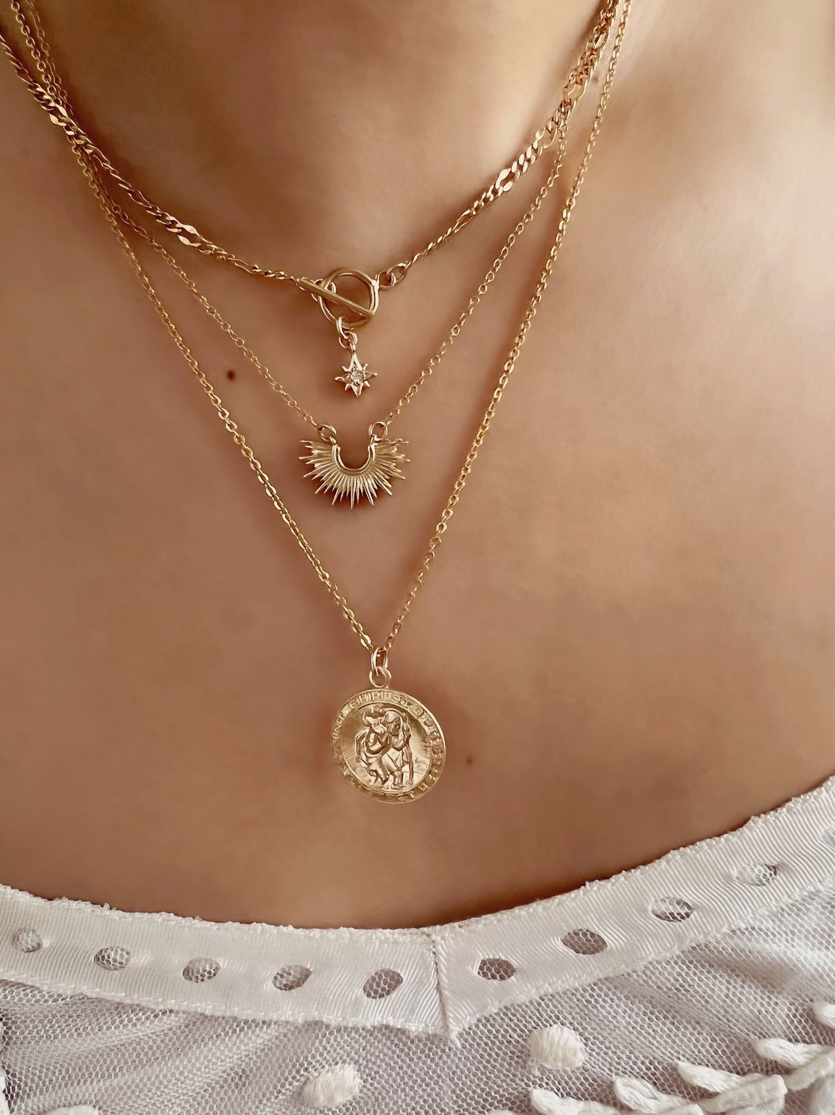 St Christopher Necklace