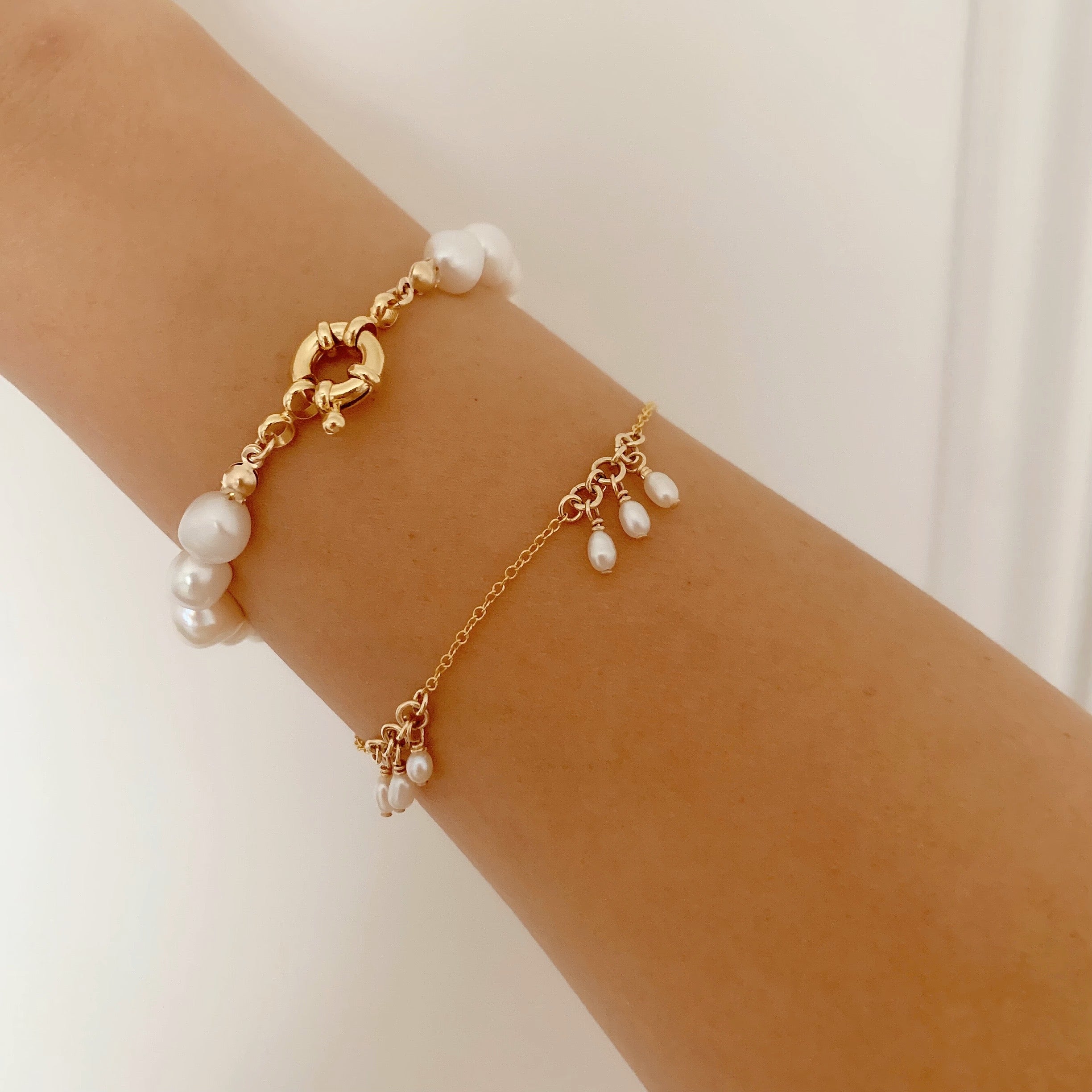 Serenity Pearl Bracelet